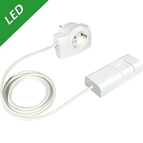 Ehmann Schnurdimmer Geeignet für Leuchtmittel: LED-Lampe, Energiesparlampe, Halogenlampe