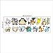 Giant Wall Decals for Kids Rooms, Nursery, Baby, Boys & Girls Bedroom Peel Stick, Large Removable Vinyl Wall Stickers. Pokemon cards