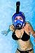 Outer Limits Full Face Snorkel Mask Adult - New 2019 Snorkel Mask Full Face - Panoramic Bubble Design with Longer Snorkels -Snorkle Full Face Mask - Snorkeling Gear - Masks and Snorkel Set Adults