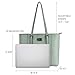 ZYSUN Laptop Tote Bag Fits Up to 15.6 IN Awesome Gifts for Women (Mint Green)