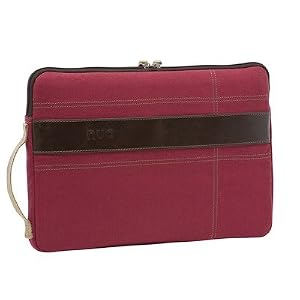Image of Eco-Friendly MacBook / Ultrabook Sleeve Color: Red