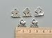 FHNP367 - I Love Jesus Charms Beads Antique Silver Tone Metal Heart Christian Charm DIY Jewelry Accessories 15 * 13mm - 25 Pcs