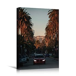 signwin Canvas Wall Art Roadway Trees Bedroom Multicolor...