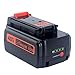 Lasica 40V MAX LBX2040 Replacement Battery Compatible with Black and Decker 36V/40V Max Cordless Tools LCS1240B LST136 LCC140 LCC340C LSWV36 LCS40 Compatible with Black & Decker 40 Volt Battery