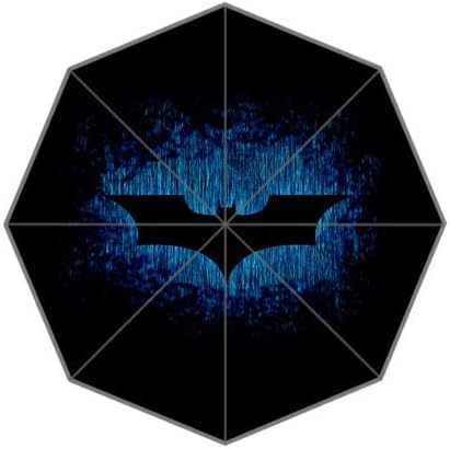 Personalized Custom Cool Batman Logo Umbrella Auto Foldable Umbrella