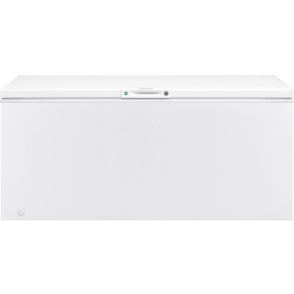 Frigidaire FFFC20M4TW 68 Inch Freezer with 19.8 cu. ft. Capacity, White Door, Manual Defrost, CSA Certified in White