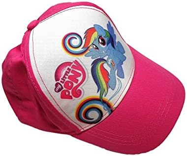 My Little Pony Rainbow Dash Girls Adjustable Baseball Hat Cap Pink