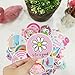 Cool Vsco Stickers for Water Bottles, Big 100Pcs Sticker Pack for Laptop Hydro Flask Luggage, Trendy Aesthetic Pink Cute Waterproof Vinyl Stickers for Teens Girls Adults
