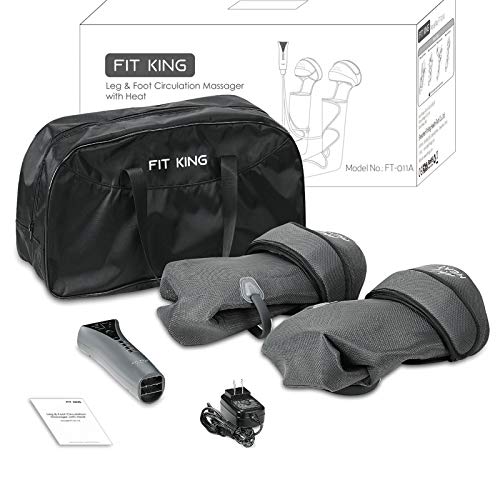 FIT KING Foot and Leg Massager for Circulation with Knee Heat FT-011A