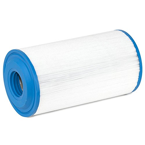 Clear Choice CCP452 Pool Spa Replacement Cartridge Filter for Waterway Teleweir, Rising Dragon, Nordic Retreat Spa Filters Filter Media, 4-15/16" Dia x 9-1/4" Long, [2-Pack]