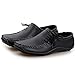 Z-joyee Men's Moccasin Loafers Leatherette Driving Slip On Shoes