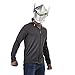 Overwatch Genji Roleplay Mask with Flip-Up Visor & Head Wrap Accessory - Blizzard Video Game Characters