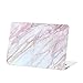 iDonzon Case for MacBook Air 13 inch A1466 A1369 2010-2017 Release, Soft-Touch Matte Plastic Hard Protective Cover Only Compatible MacBook Air 13.3 inch - Pink Marble