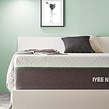 IYEE NATURE Twin Size Mattress, 8 Inch Cooling-Gel
