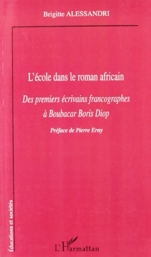 L' école dans le roman africain