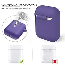 Airpods Case Cover, LELONG Soft Silicone Protective