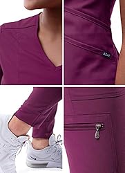 Adar Pro Modern Athletic Scrub Set For Women