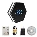 SIKVIO WIFI Hidden Camera Alarm Clock Camera HD 1080P Spy Camera Security Camera Wireless Nanny surveillance Camera with Motion Detection Night Vision