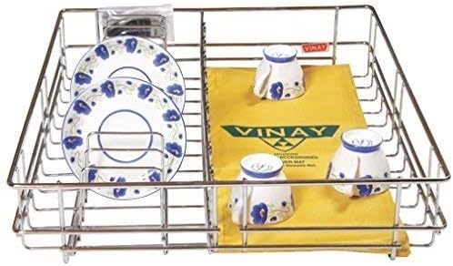 Homeproducts4U Kitchen Wire Type Cutlery Basket 21"x20"x4"