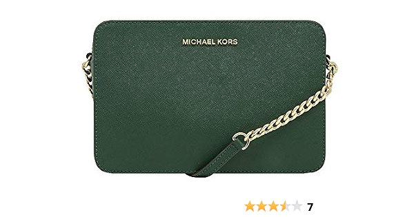 Amazon.com: Michael Kors Jet Set Item - Bolso cruzado para mujer, color  verde : Ropa, Zapatos y Joyería