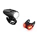 OxyLED Rechargeable Bike-Light, Cycle Lights, LED Bicycle Lights, 300 Lumens, Quick Release (BL01)