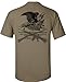 Gadsden and Culpeper Right to Bear Arms T-Shirt - Coyote Tan - XL