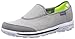 Skechers Performance Women's Go Walk Impress Memory Foam Slip-On Walking Shoe, Gray, 6.5 M US