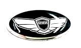 Genesis WING Steering Wheel Emblem Overlay Metal Coupe or Sedan (LODEN BRAND)