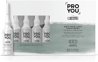 ProYou Care Tratamento Anti-Queda de Cabelo 6 x 12 ml, Branco, Baunilha, 72 Mililitros