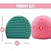 IBEET 2 PCS Cleaning Makeup Brush, Makeup Organizer,Egg Cleaner Holder Silicone Washing Brush Scrubber Board Cosmetic Clean Tools