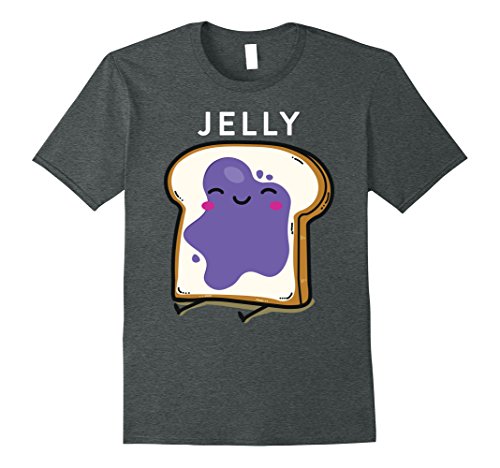 Mens Peanut Butter &amp; Jelly Matching Couple Shirts Funny Outfits Large Dark Heather