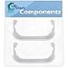2-Pack 240351601 Refrigerator Freezer Door Bin Side Shelf Replacement for Frigidaire Refrigerators - Compatible with Part Number AP6006028, 2187172K, 2187194, 2187194K, PS11739091