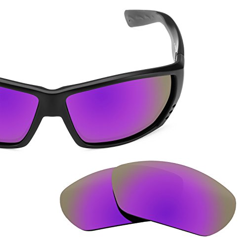Revant Polarized Replacement Lenses for Costa Tuna Alley Plasma Purple MirrorShield