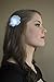 2-Pack Glowing LED Light up ZuZu Flower Clips - Rainbow, Festival, Dance, Pin