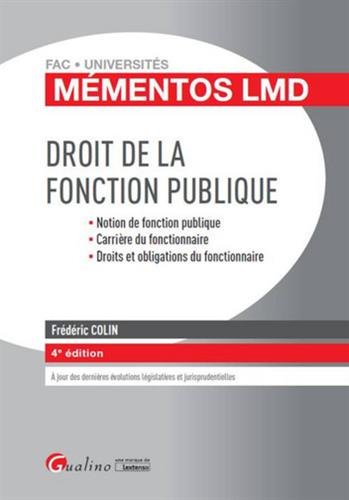 Droit de la fonction publique