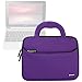 Evecase ASUS Chromebook Flip C100PA 10.1 Inch Touch Chromebook Sleeve Case, Neoprene Slim Briefcase w/Handle & Accessory Pocket/Ultra Portable Carrying Case Portfolio Pouch Cover – Purple