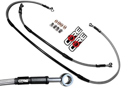 Core Moto - MX Brake Lines Combo Front and Rear Fits KTM 300XC / MXC 04-11 300 XC-W / EXC 04-15 350XCF-W / EXC-F 12-15 - Stainless Steel
