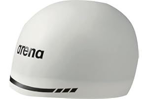 Arena 3D Soft USA Unisex Adult Silicone Swim Cap for Men and Women Swimming Training Racing Bathing Cap Competitive Swimmers