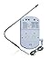 Digital Cooking Thermometer, Perfect for Christmas oven cooking. Batteries INCLUDED. A leave in Probe on 1m Stainless Steel Cable. Magnetic back, Alarm Temperature alert, easy read Clock timer. Xmas d
