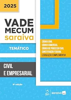 Livro Vade Mecum Civil e Empresarial - Temático - 9ª Edição 2025