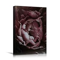 Canvas Wall Art Pink Petal Closeup Bedroom Colorful Floral Multicolor Petal Photography Romantics - 12x18 inches