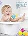HILIROOM Textured Ball Set Baby | Sensory Balls Kids | Baby Squeeze Balls | Soft Balls Toddler Set of 6 Packs with BB Sounds for Babies Toddlers Boys Girls
