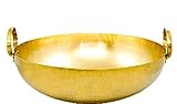 Thai Wok Brass Pan Home Cooking Food and Dessert for Thai Chinese Japanese Korean Restaurant - Size 6