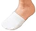 Toe Socks 2 Pair, White, One Size