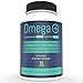 Omega Fish Oil Pills | Over 1200 mg Premium Omega 3 Fish Oil Pills | 420 mg Omega 7 Supplement 1000 mg EPA and DHA | Pure Burpless Odorless Capsules | Heart and Brain Health | Joint Pain | Fatty Oils
