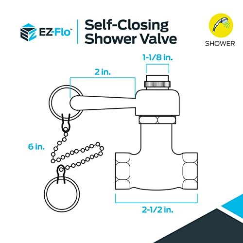 EZFLO SelfClosing Shower Valve, Chrome Plated, 10789 Pricepulse