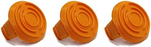(3) Spool Cap Covers for WA6531 50006531 Worx GT Models Cordless String Trimmers