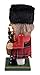 Clever Creations Traditional Chubby Scottish Nutcracker Collectible Short Nutcracker | Plaid Skirt & Bagpipes | Christmas Decor | Perfect for Shelves & Tables | 100% Wood | 7