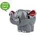 Solar Power Motion Happy Elephant Figurine Toy Light Activated Car Office Home Cubicle Holiday Decor Cute Novelty Gift Suncatcher