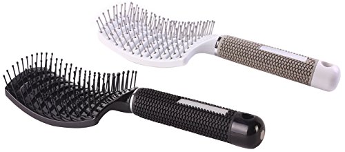 Curved Vented Styling Hair Brush, Detangling Thick Hair Massage Blow Drying Brush
